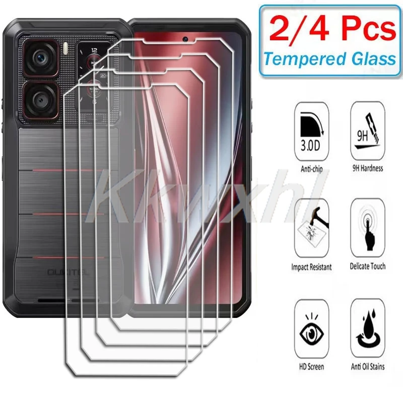 2-4PCS 9H HD Tempered Glass For Oukitel WP300  6.8" ON OukitelWP300  Screen Protector Cover Film