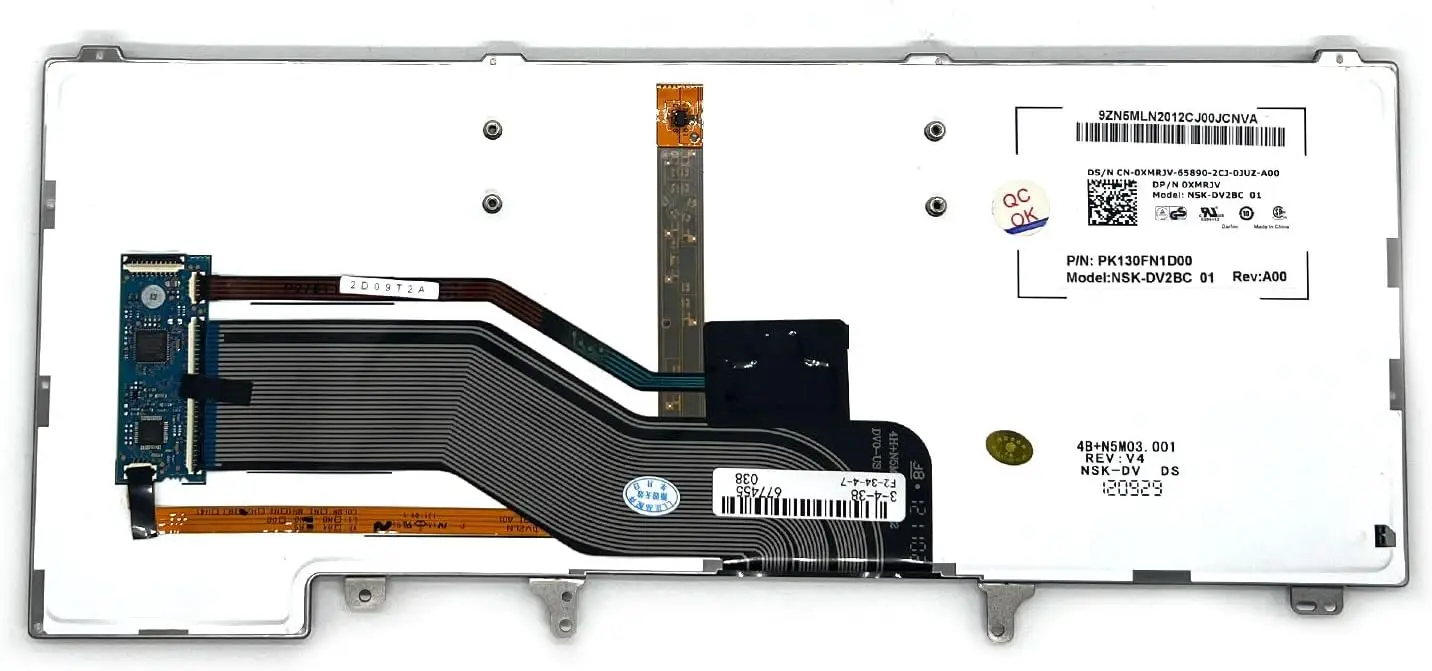US Layout Replacement Keyboard with Backlight Pointer fo Dell Latitude E5420 E5430 E6220 E6320 E6330 E6420 E6430 E6440 Series