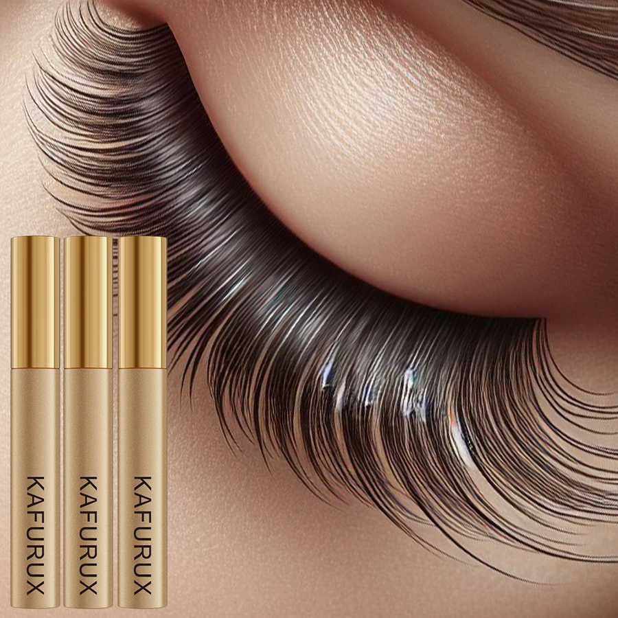 Suero potenciador de pestañas o cejas nutritivo, ingredientes naturales para cejas más largas, más gruesas, maquillaje coreano, 3 uds.