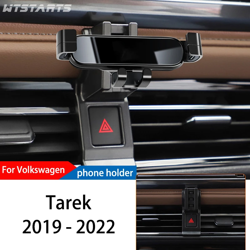 

Car Phone Holder For Volkswagen Tarek 2019-2022 GPS Special Gravity Navigation Mobile Bracket 360 Degree Rotating Mount Stand