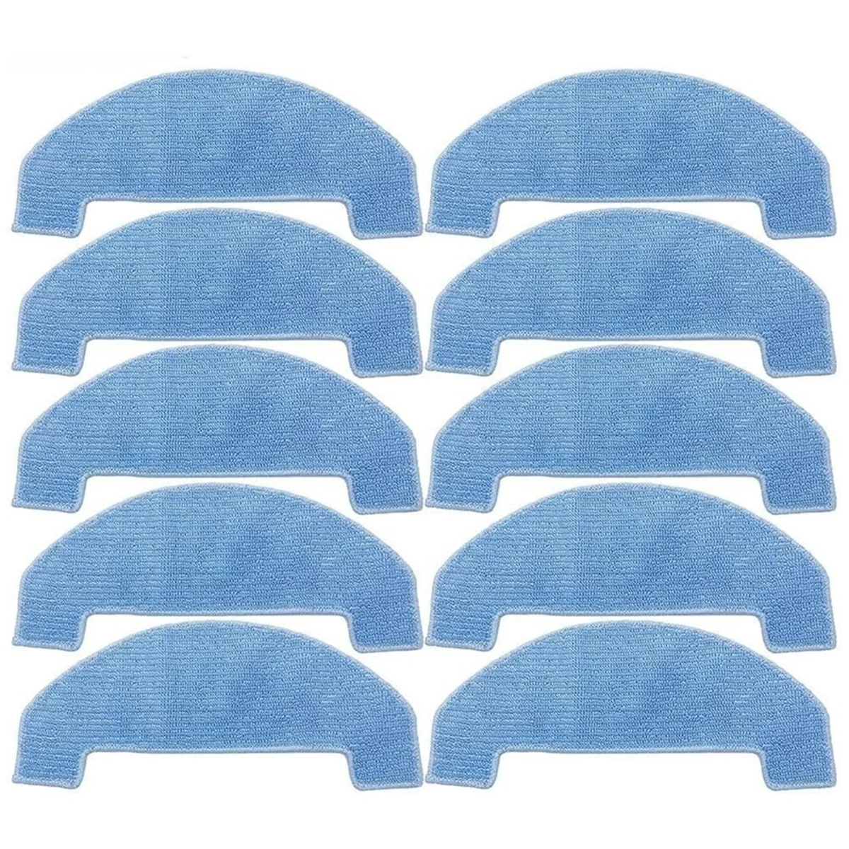 A20M комплект ткани для швабры, многоразовая плоская швабра для сухой и влажной уборки, синие чистящие подушечки, подушечки для швабры для деталей робота-пылесоса D10