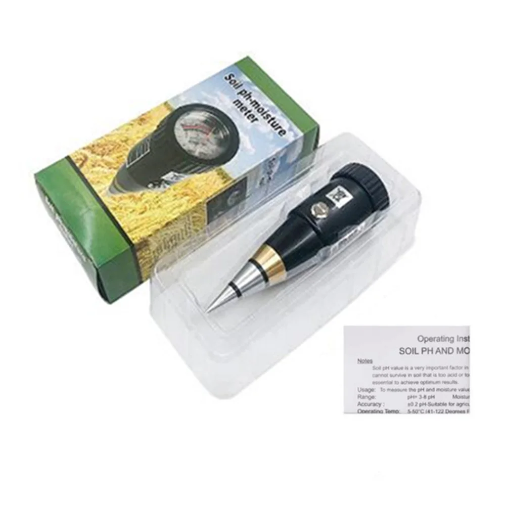 Hygrometer For Garden PH Value Meter Reliable Performance Waterproof PH Meter Accurate PH And Moisture Readings