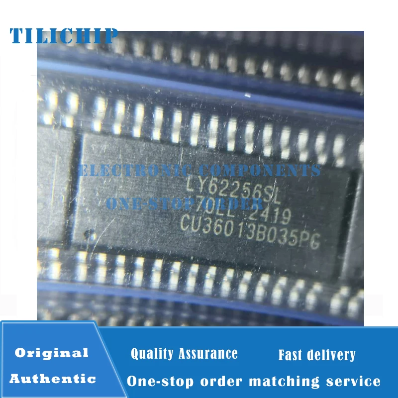 30pcsLY62256SL-70LL LY62256SL memory chip SOP-28 format
