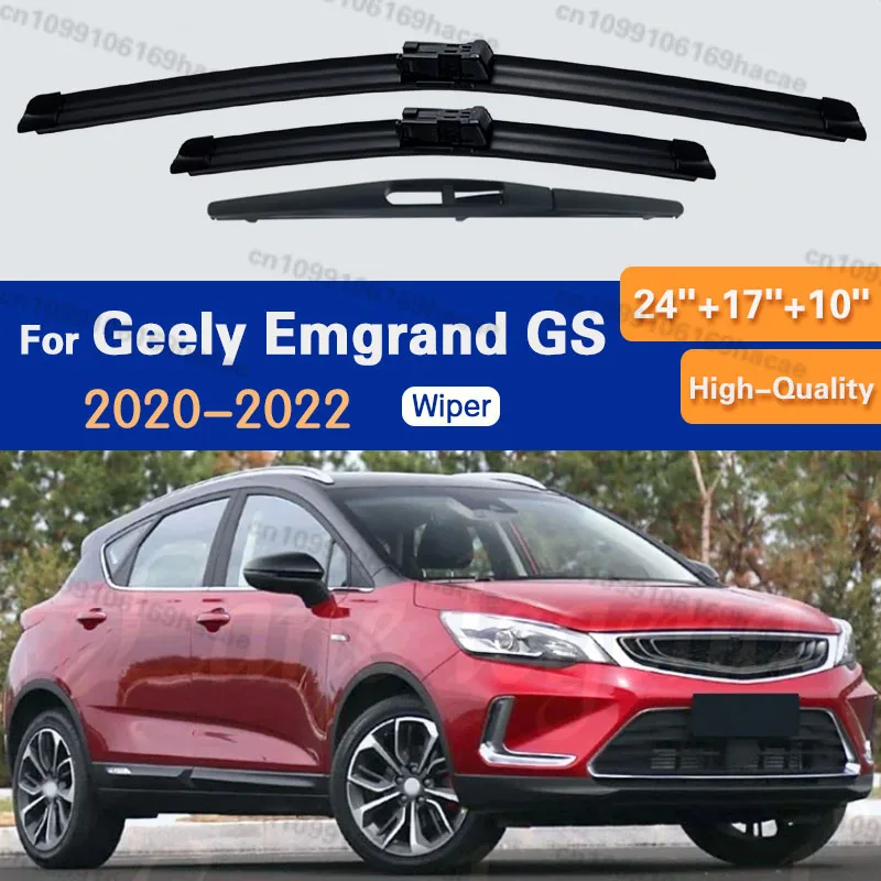 

Car Front Rear Windshield Wiper Arm Blades Brushes For Geely Emgrand GS 2020 - 2022 Back Windscreen Auto Styling Accessories