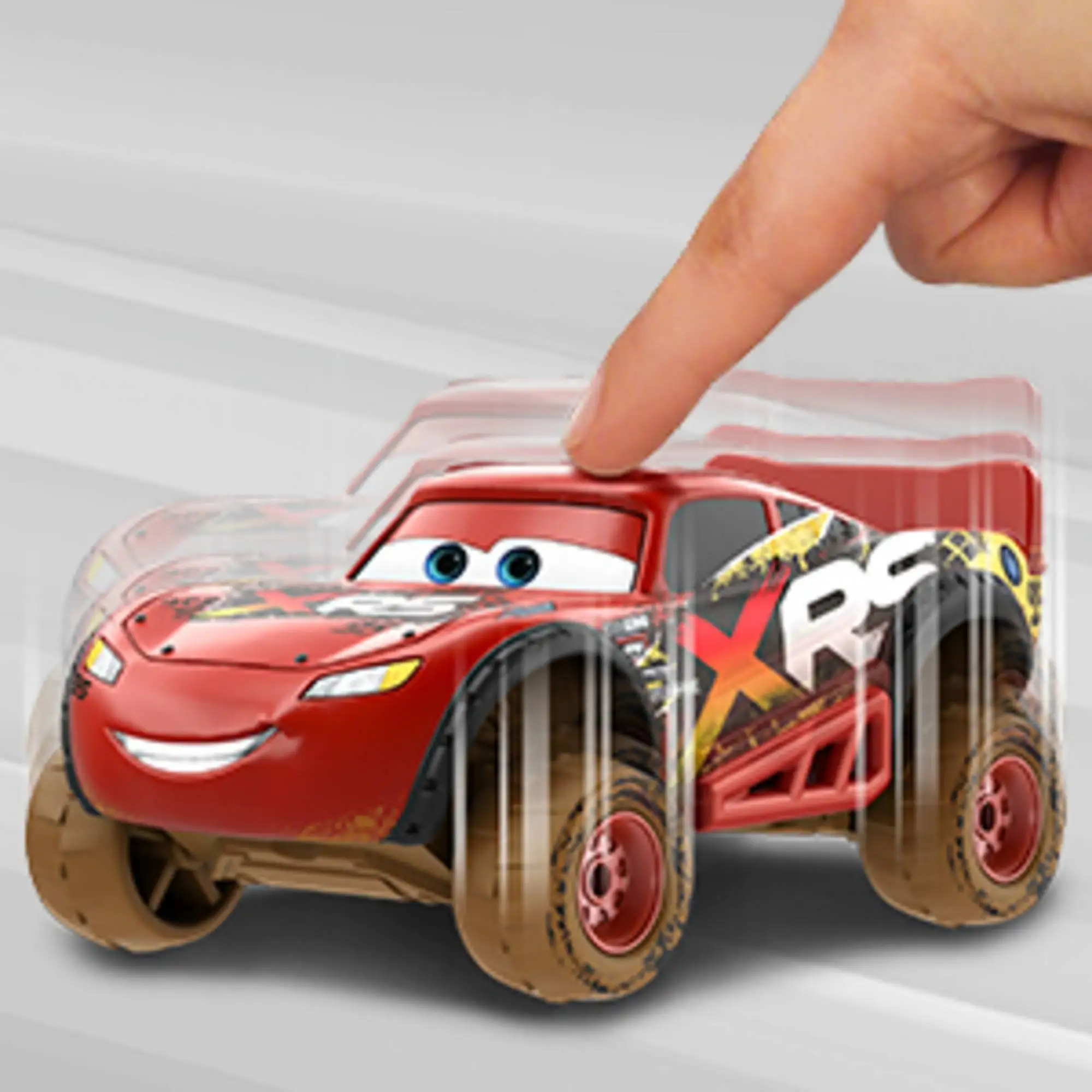 ของเล่นรถสำหรับเด็ก Disney Pixar รุ่น Pixar สำหรับแข่งโคลนการจัดประเภทยานพาหนะ1:55 Lightning Mcqueen