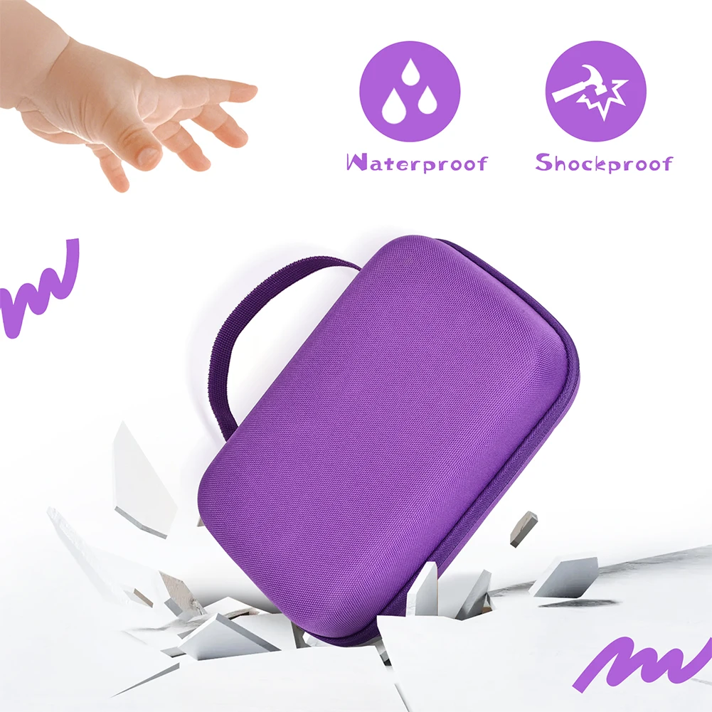 Estojo de transporte rígido para caneta mynt3d super 3d, bolsa de armazenamento anti-queda, capa protetora à prova de choque para projeto de filamento pla