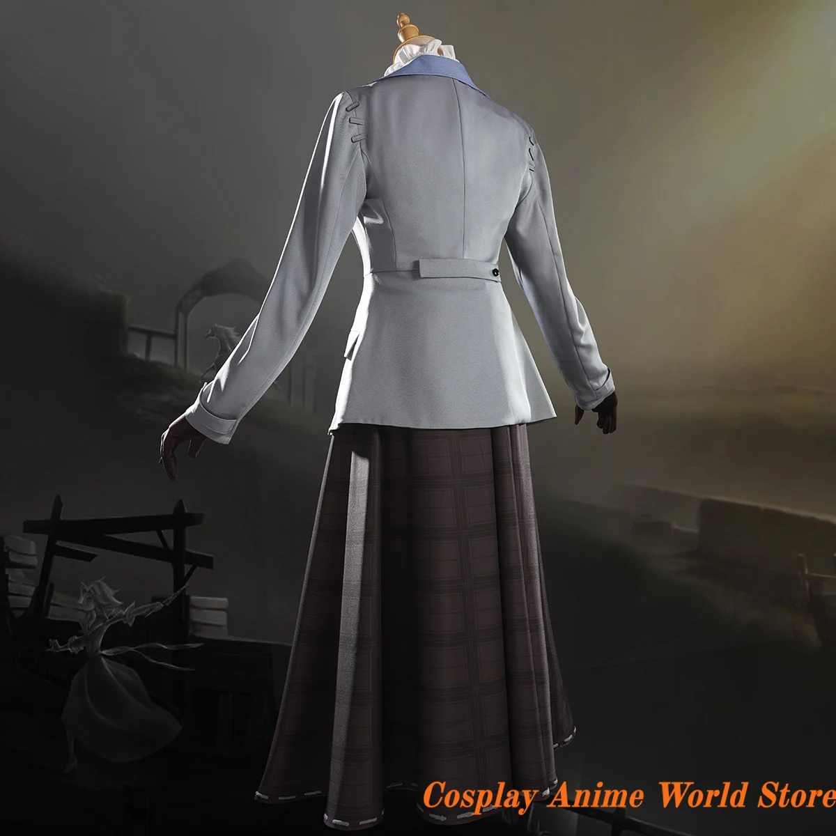 In stock Alice DeRoss Journalist Cosplay Costume Game Identity V Role Play Clothing Halloween Party Outfit - view 3