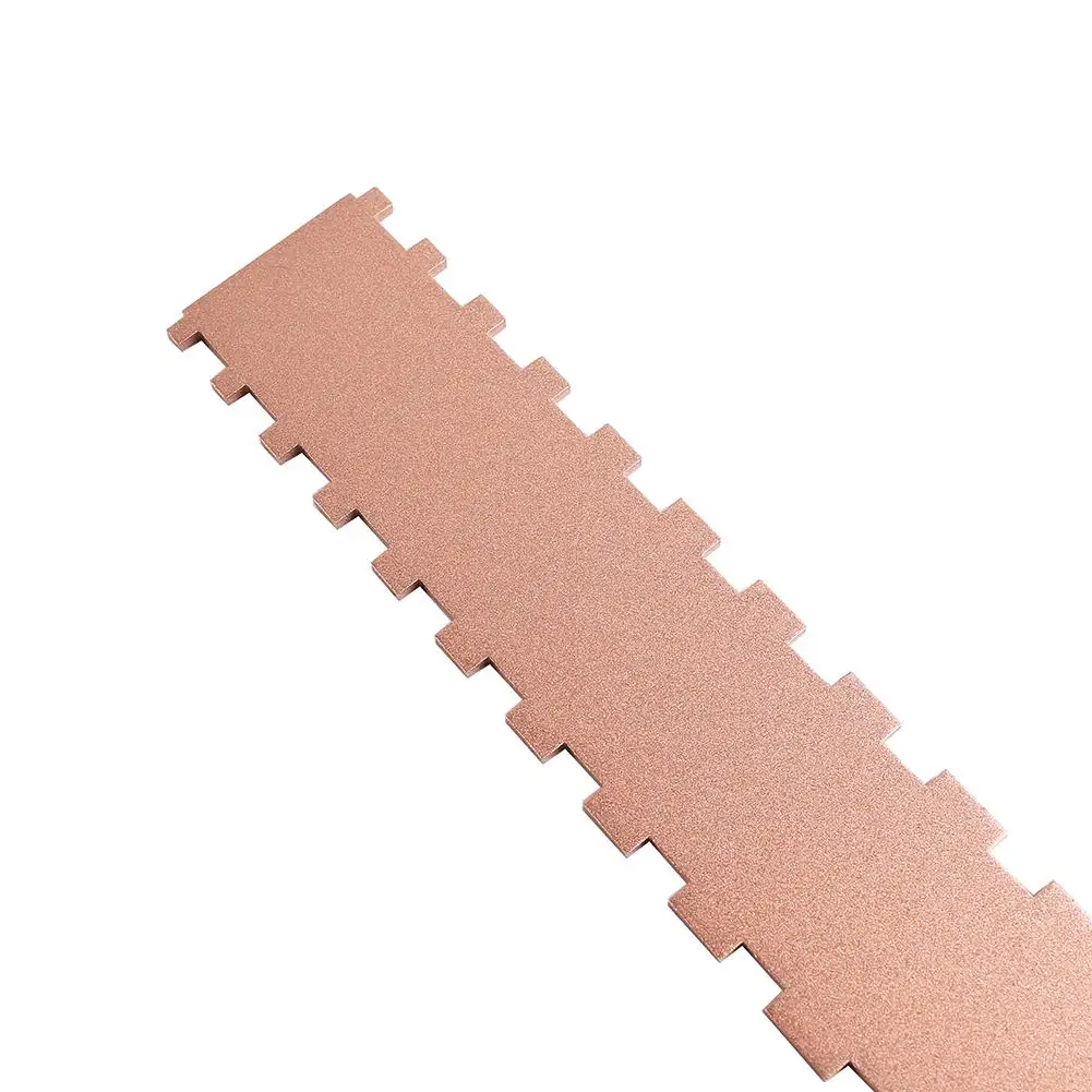 

Guitar Neck Luthier Notched Straight Fretboard Edge Fret Ruler Aluminum Luthiers Tool Compatible For Gibson Fender Guitar