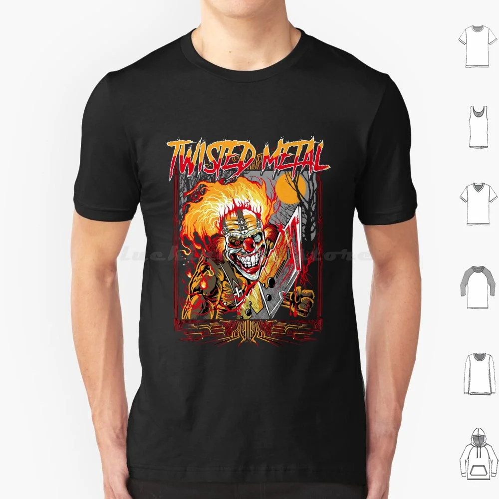 Twisted Metal Vintage T Shirt 6xl Cotton Cool Tee Twisted Metal Twisted Metal Games