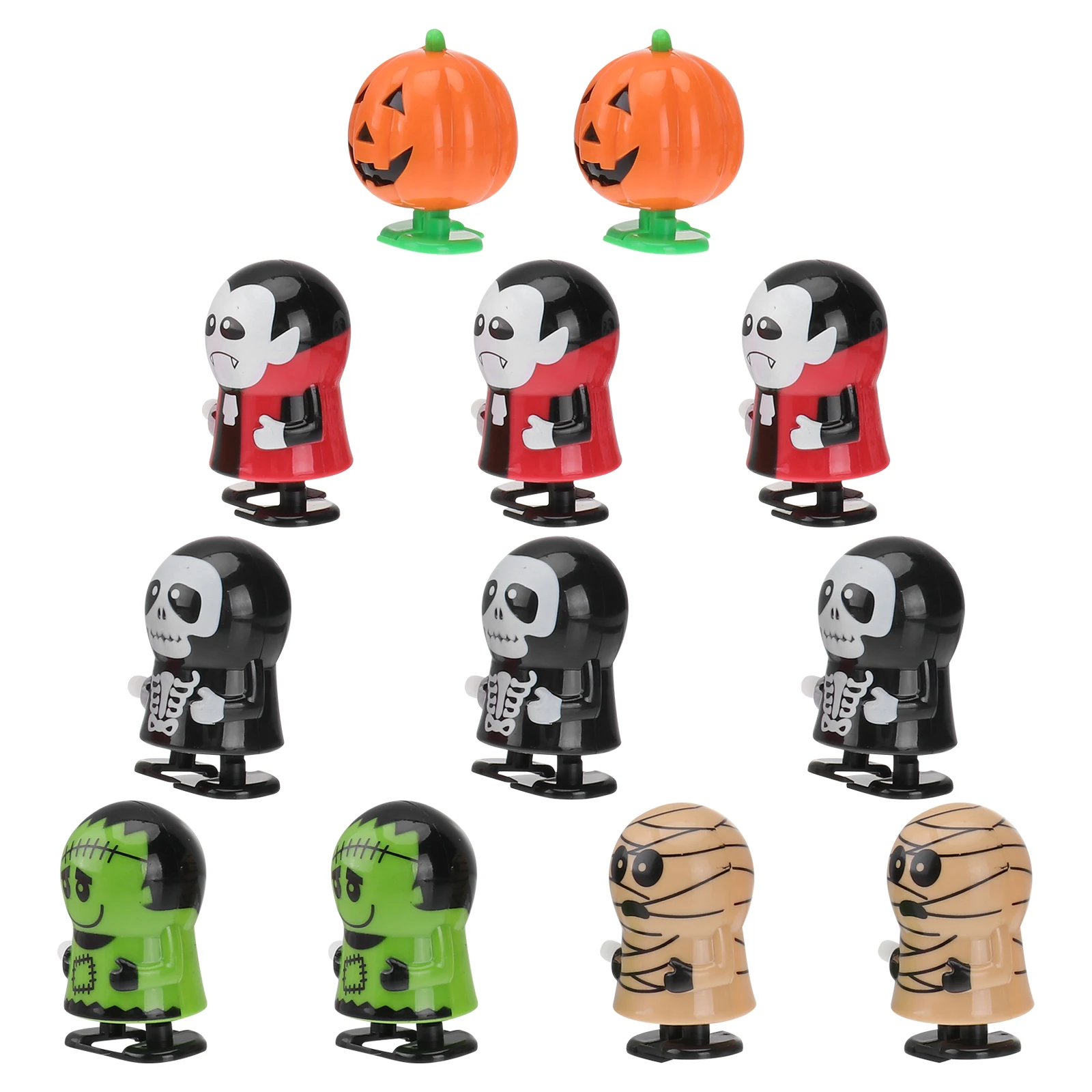 

12pcs Clockwork Robot Decoration Windup Toys Party Favors Mini 5 Colors Kids Birthday Carnival Prizes Christmas Stocking