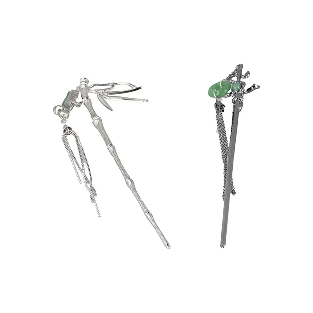 Snake Butterfly Hanfu Headdress Hairstyle Design Tool Geometric Stick New Chinese Style Hairpin Tassel Hair Stick