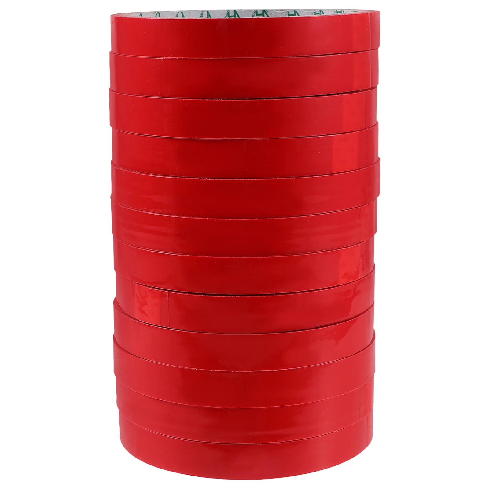 

12pcs Sealing Tape 1.2cm Width Supermarket Packing Tying Machine Blue Color Material Strong Adhesion Packaging Food
