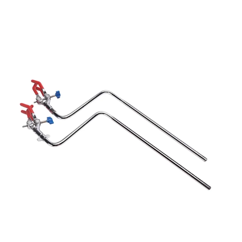 Braçadeira de ângulo reto, ajuste único, ajuste duplo, ângulo reto, três mandíbulas, braçadeira de laboratório