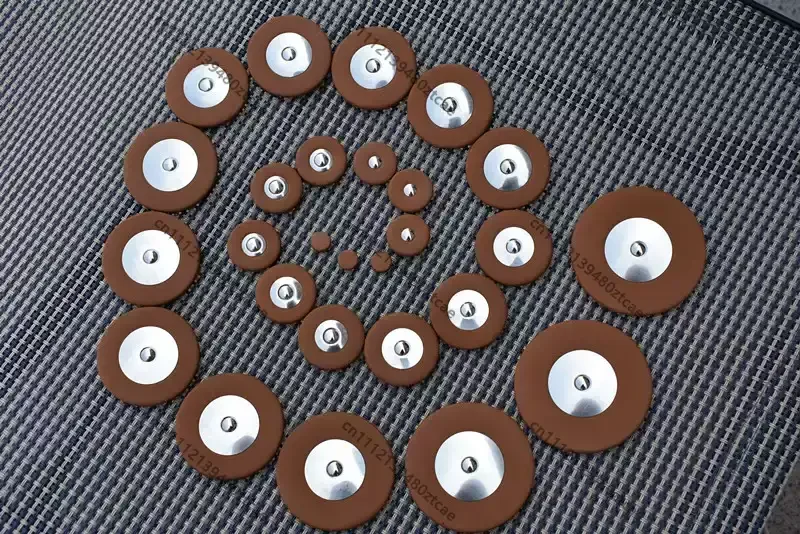 27Pcs Bass Saxophone Leather Pads Set Woodwind Instrument Replacement Repair Spare Accessories
