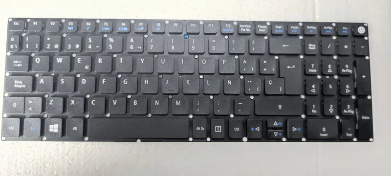 

Для Acer Aspire Keyboard E5-722 E5-772 V3-574G E5-573T E5-573G/T E5-532G F5-571T F5-572G F5-573 F5-573G с испанской раскладкой