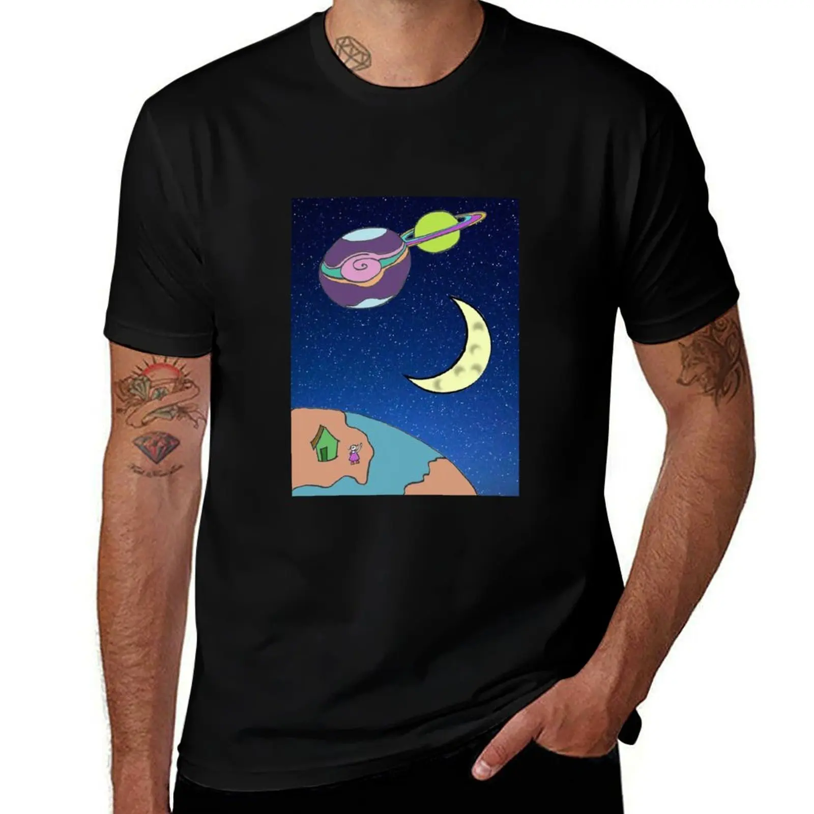 

t shirt jenny moon casual mens satty for t to & t shirt graphic the man waves T-Shirt shirts giove man lil