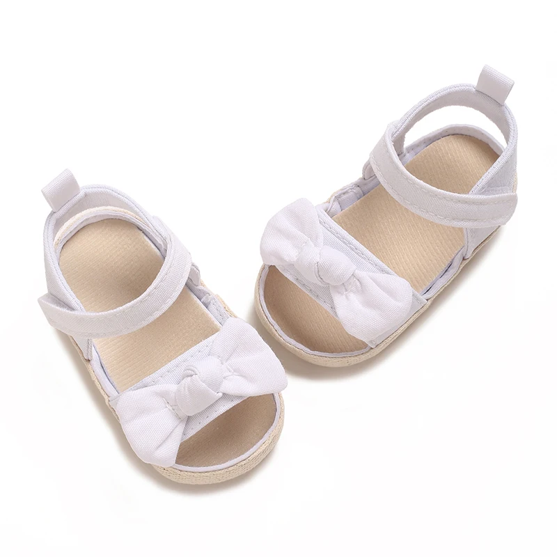 0-18 متر طفل لطيف فراشة الندى تو قبل المدرسة الصيف الصنادل الأميرة عادية لينة القماش أسفل عدم الانزلاق حذا فردي للسيدات المرأة