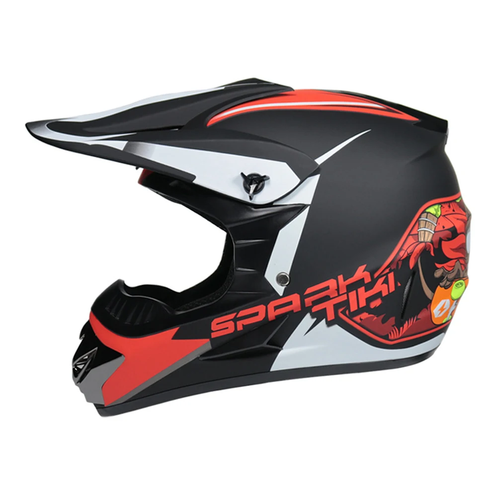 

Red Ghost Full Face Helmet Wear-Resistant Motocross Kask Anti-Fall Motorcycle Protection Supplies Wear-Resistant Bicycle Helmets