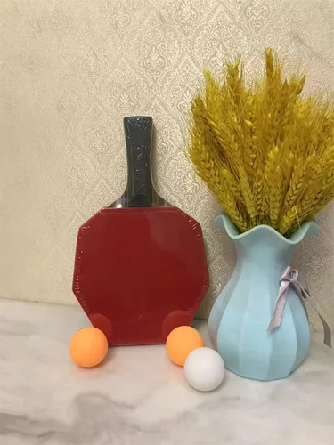 Imagen 2 del producto Raqueta de tenis de mesa de carbono Cybershape, raqueta de Ping Pong ofensiva profesional, paleta de 7 capas con goma adhesiva SANWEI