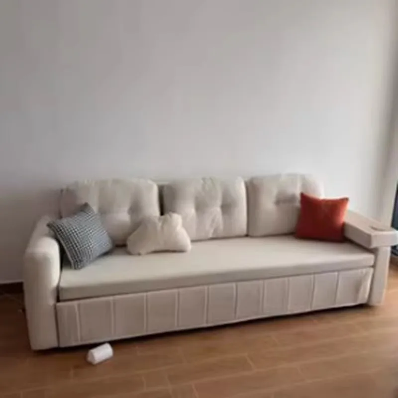 أرائك غرفة المعيشة الفاخرة باللون البيج، أريكة صالة أرضية للتخزين الجمالي، أريكة سرير، مقعد Loveseat، أثاث حديث Divano Moderno للمنزل