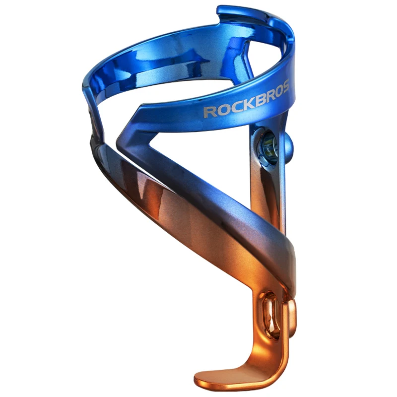 AliExpress ROCKBROS Gradient Colorful Plastic Bike Water Bottle Holder for Road Mountain Bike Cycling Water Cup Cage