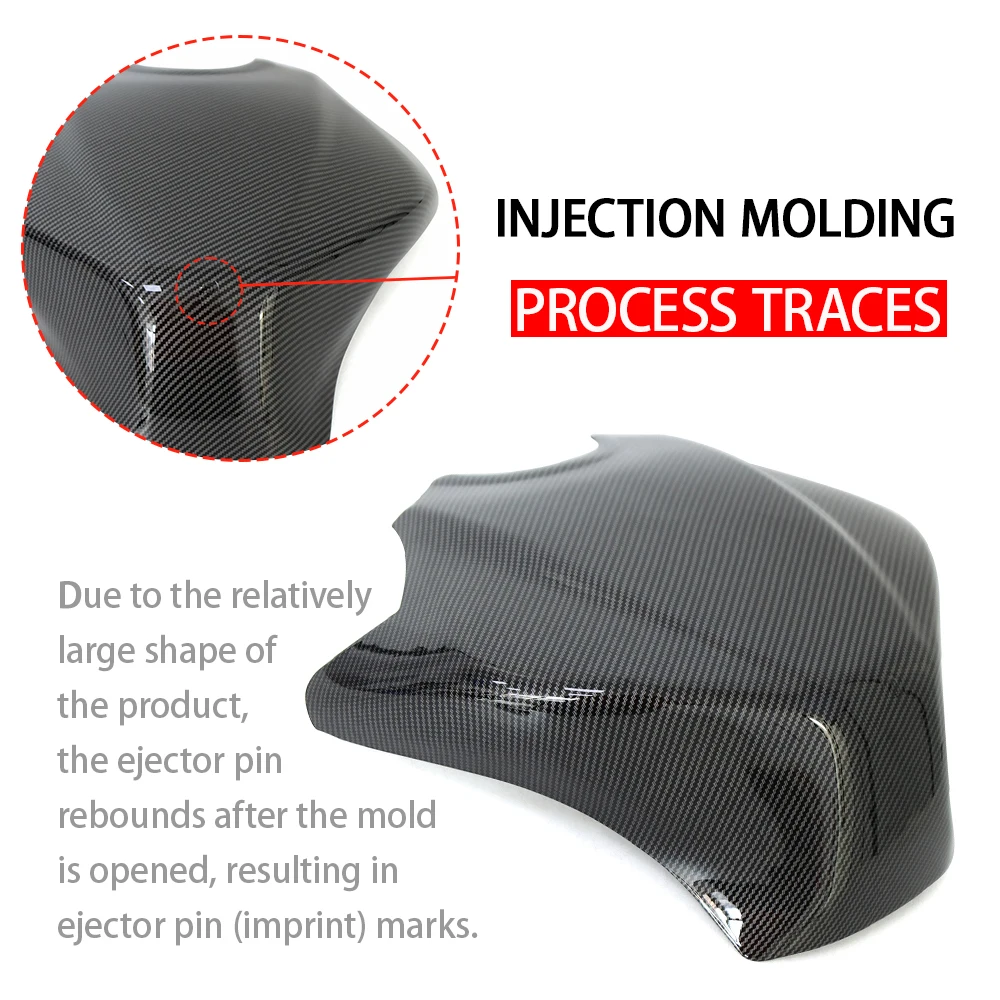 Motorcycle Carbon Fiber Look Fuel Gas Tank Cover Protector For Honda CBR650R CB650R CBR CB 650R 2019 - 2022 2023 2024