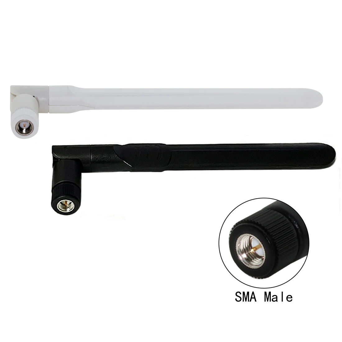 1PC LTE 4G 3G GSM Antenna 5dbi OMNI-Directional SMA Male Connector Oars Flat Aerial 16cm Long NEW White Black Wholesale