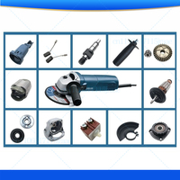 For Bosch Angle Grinder GWS6-100/TWS6600 Polisher Rotor Stator Carbon Brush Switch Gear End Cap