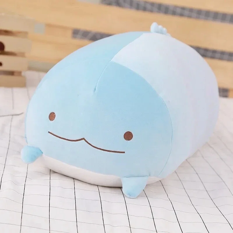 Animado sumikko gurashi brinquedo de pelúcia dos desenhos animados boneca travesseiro macio bonito animal brinquedo de pelúcia figura almofada crianças presente aniversário