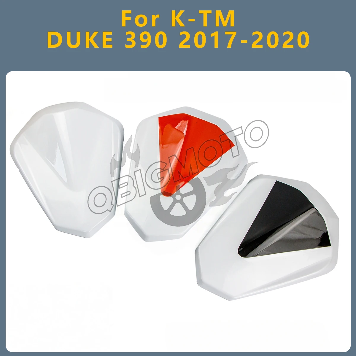 

Motorcycle Shock Absorption Rear Passenger Pillion Seat Cover Fairing Cowl Part For K-TM DUKE 390 DUKE390 2020 2019 2018 2017