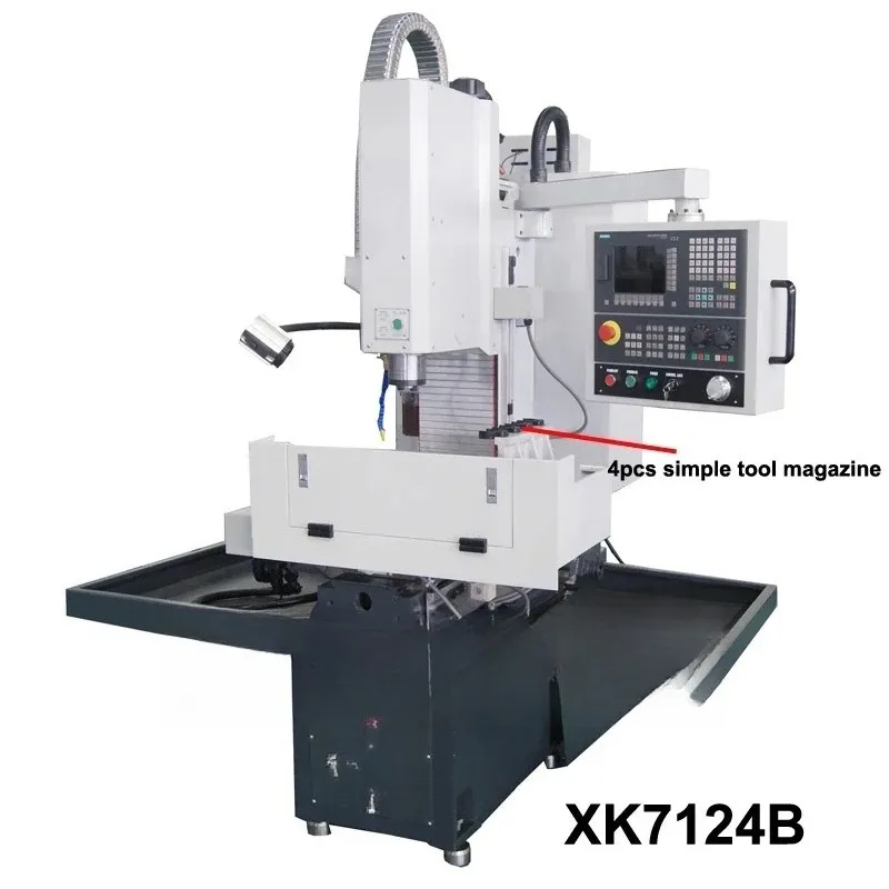 Economical China CNC milling machine XK7124 XK7124A XK7124B