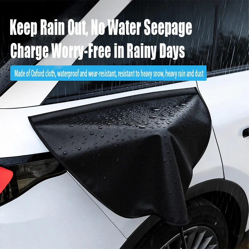 

Защитный чехол MOBIDEA для зарядного порта электромобиля, водонепроницаемый, из ПВХ, с мощной магнитной полосой