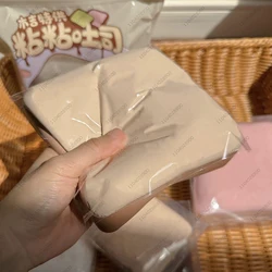 Coffee Toast Squishy Slow Rising Marshmallow Sticky Toast Chocolate Bread Soft Bread Squeeze Toy Stress Release Hand Relax