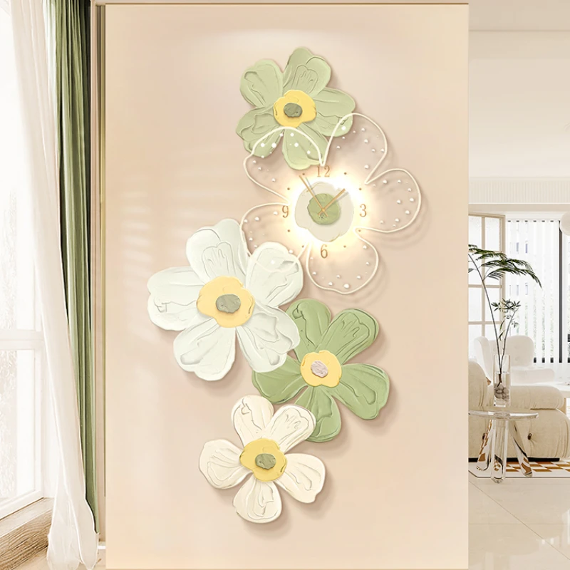 Modern Unique Wall Clock Luminous Cute Large Home Wall Clock Living Room Reloj De Pared Wall Decor