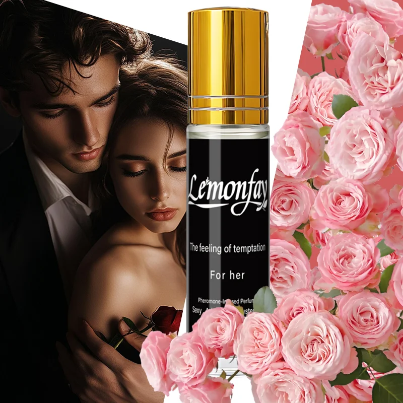 

Lemonfay For Her Pheromone-Infused Perfume, Mysterious Addictive Roll-On Fragrance for Sensual Daily Use