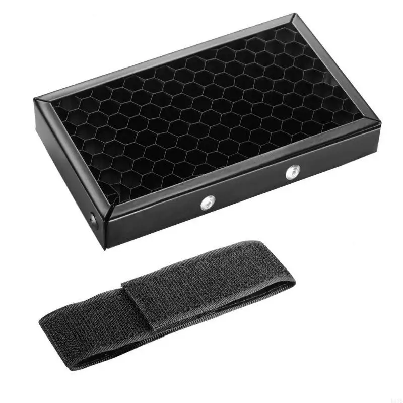 U13B đen Top Honeycomb Hood khuếch tán cho Pentax Godox Photo Studio Phụ kiện