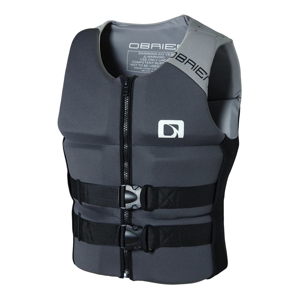 Professional Neoprene Life Jacket for Adults, Super Buoyancy, Surf Raft, Kayak, Fishing Jet, Water Sport Rescue