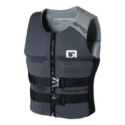 Jaqueta salva-vidas profissional de neoprene para adultos, super flutuabilidade, jangada, caiaque, jato de pesca, resgate do esporte aquático