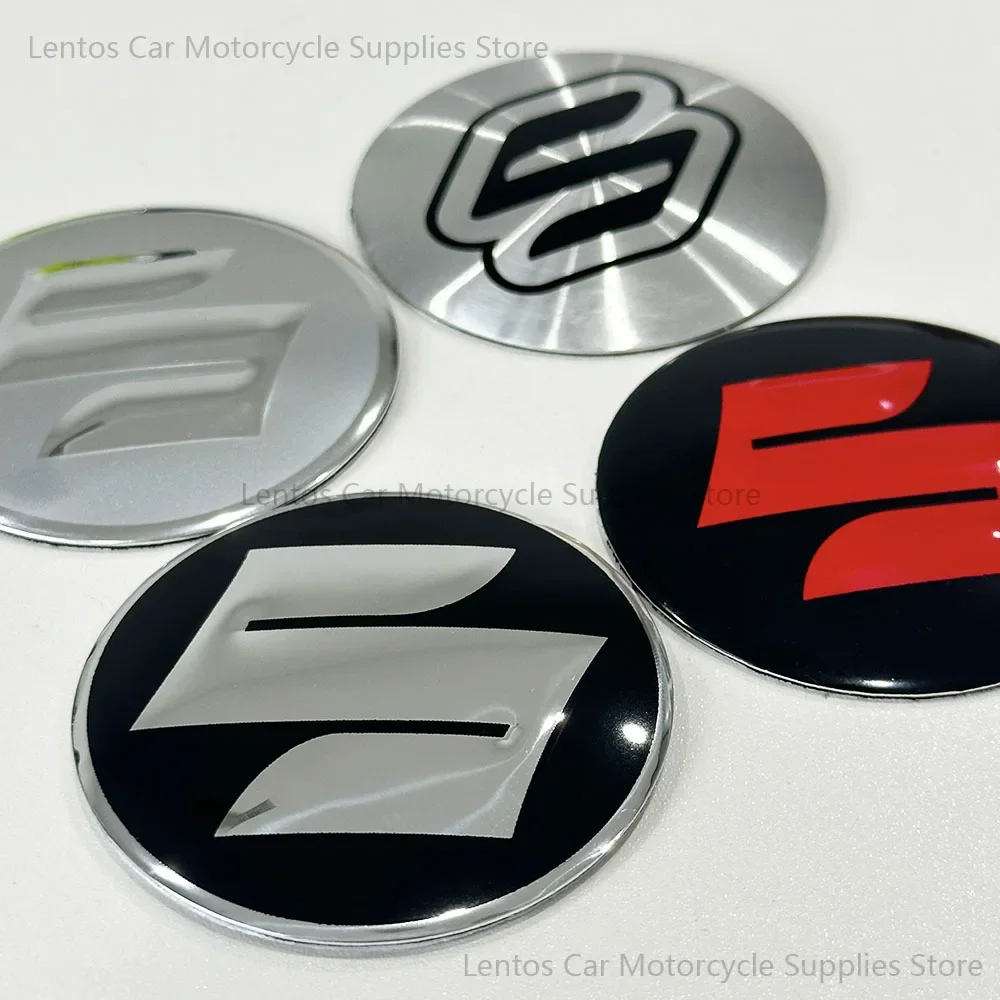 1pc 56mm Wheel Hub Caps Sticker Car Emblem Badge Decoration for Suzuki Motorcycle Stickers Car Decor