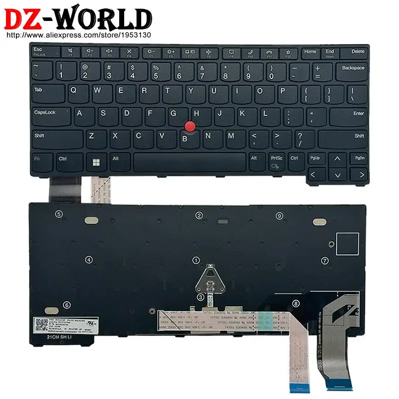 US UK English JP Japanese Keyboard for Lenovo Thinkpad X13 Gen2 Gen3 L13 Yoga Gen4 5N21H77079 5N21H76996 5N21A21845 5N21A21808