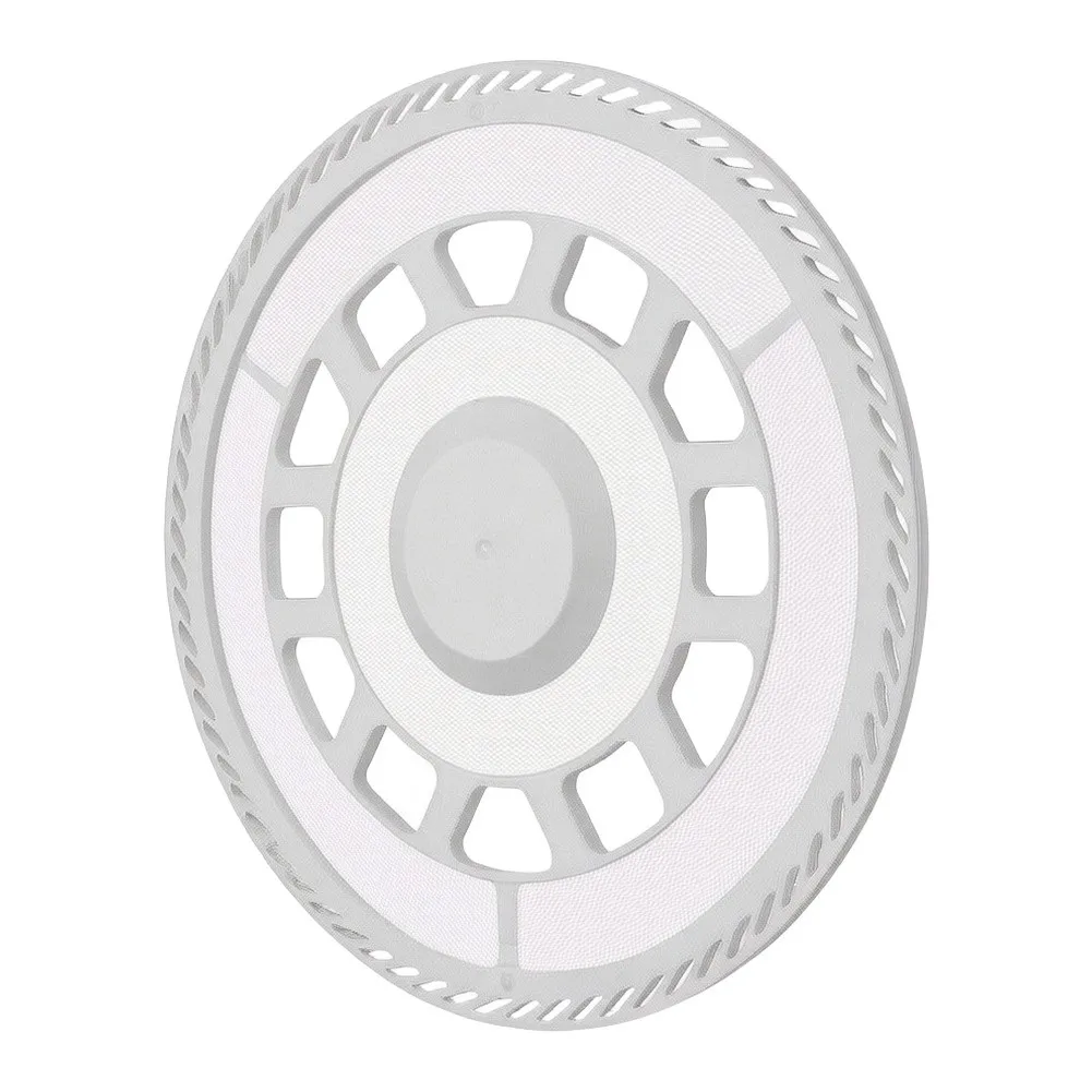 Mop Cloth Holder Compatible with For DJI Robot Vacuum and For ROMO Robot Vacuum White ABS 13 cm x 13 cm 1/2 Piece