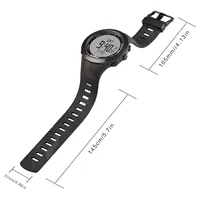 Sunroad Dive Computer Freediving Scuba Watch 50m Depth Warning  Compass Diving