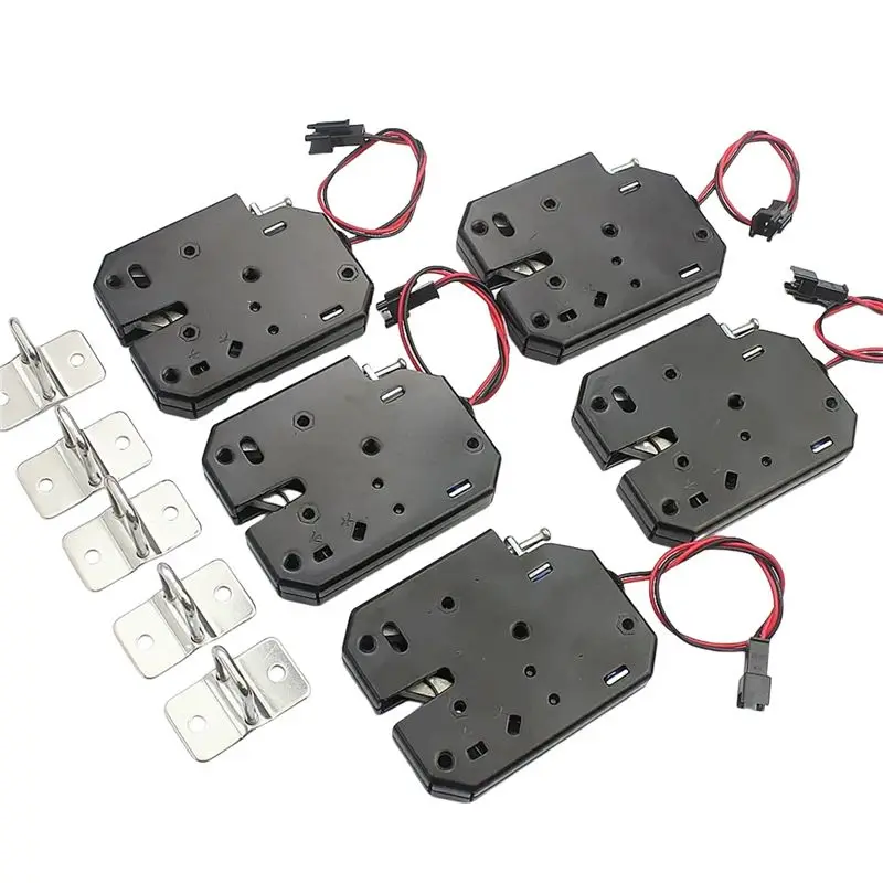 abzz-ドアロック-5-個-dc-12v-小型電磁ロック自動販売電気制御ミニキャビネットドア電子ロック-dura