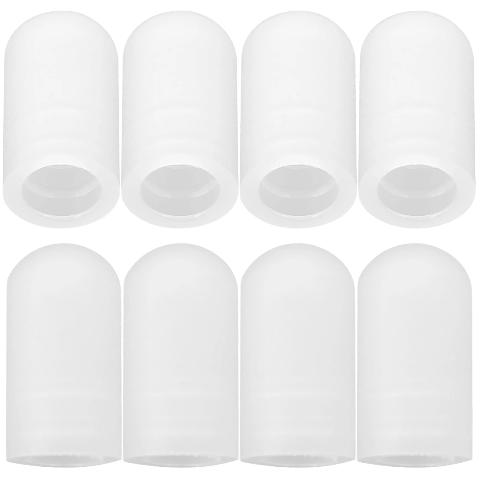 

10pcs Drum Mute Tips Silicone Drumstick Silent Tips Drum Practice Tips Drumstick Head Protective Caps Drumstick Percussion Tips