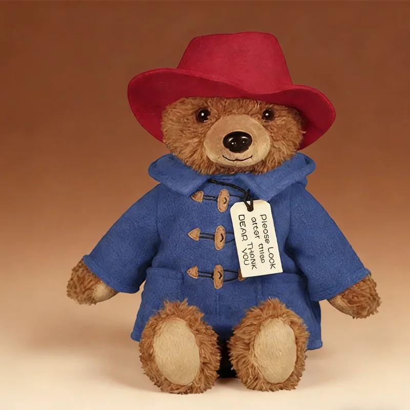 

Paddington Bear 3 Anime Cute Plush Pillow Doll Keychain Bag Pendant Desktop Ornament Trendy Toy Action Figure Valentine'Day Gift