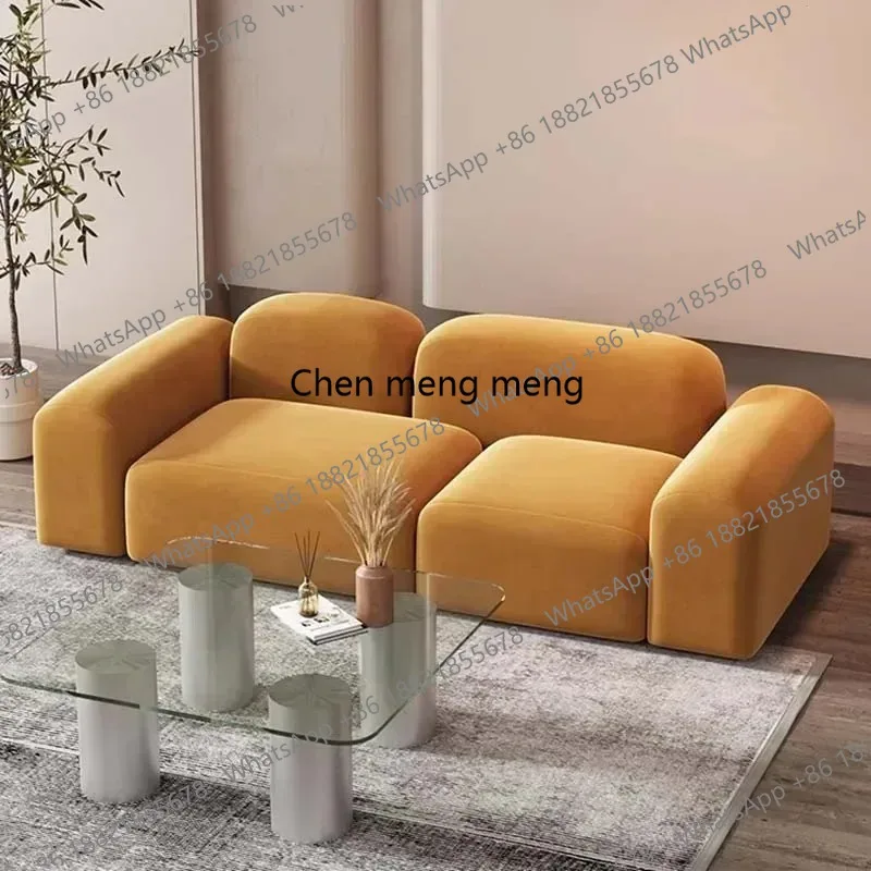 

Nordic Cloud Living Room Sofas Accent Conference Tables Pouf Couch Puffs Living Room Sofas Futon Divano Lounge Suite Furniture