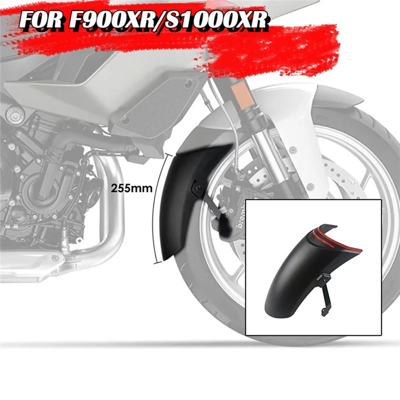 Motorcycle Front Mudguard Fender Rear Extender Extension for BMW F900XR S1000XR F900 S1000 XR 2020-2023