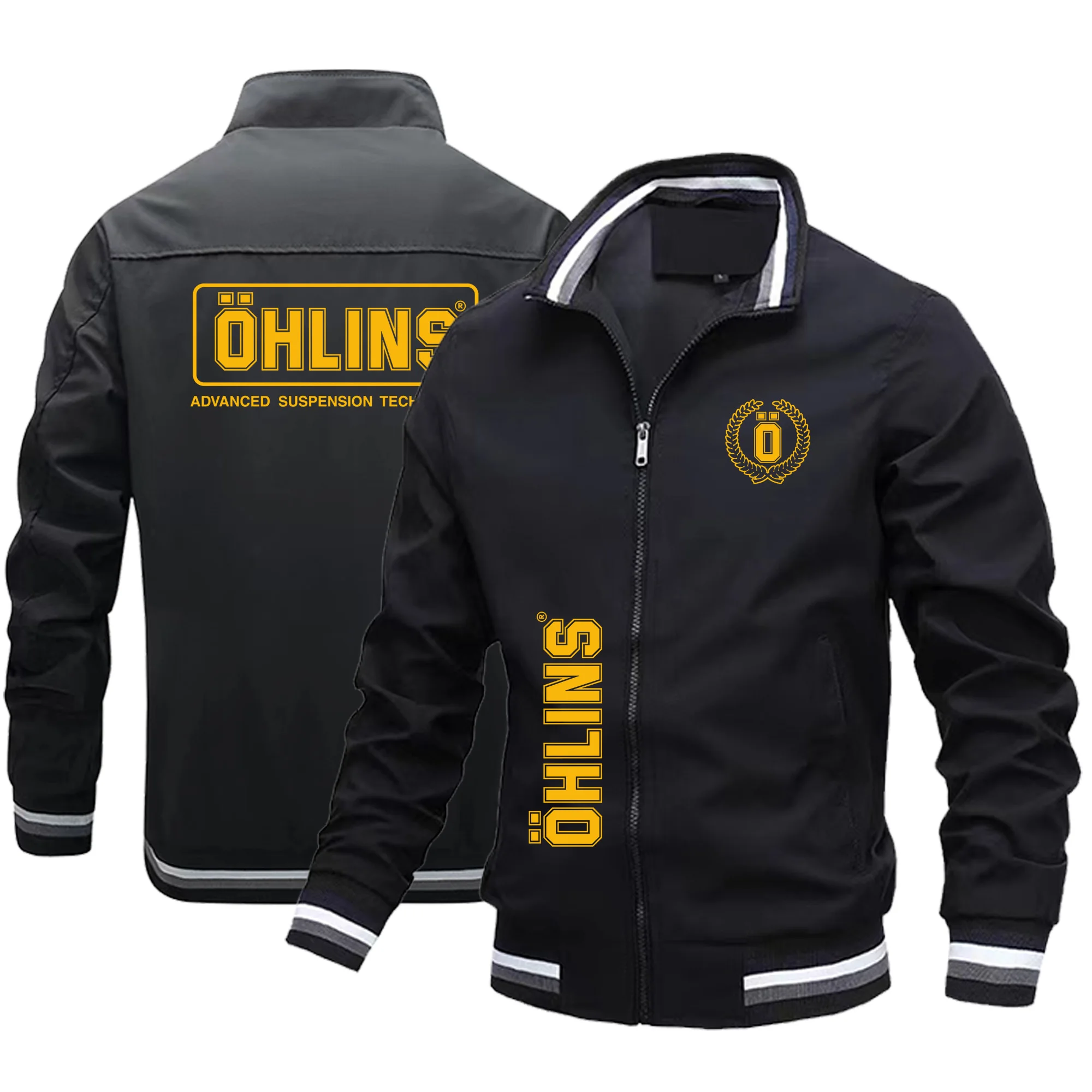 Ohlins - Men's racing jacket, windproof riding outfit, outdoor, fashionable