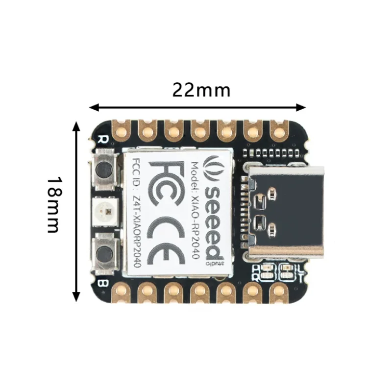 1pcs Original Genuine Seeed XIAO RP2040 uses Raspberry Pi RP2040 chip Arduino development board view 5