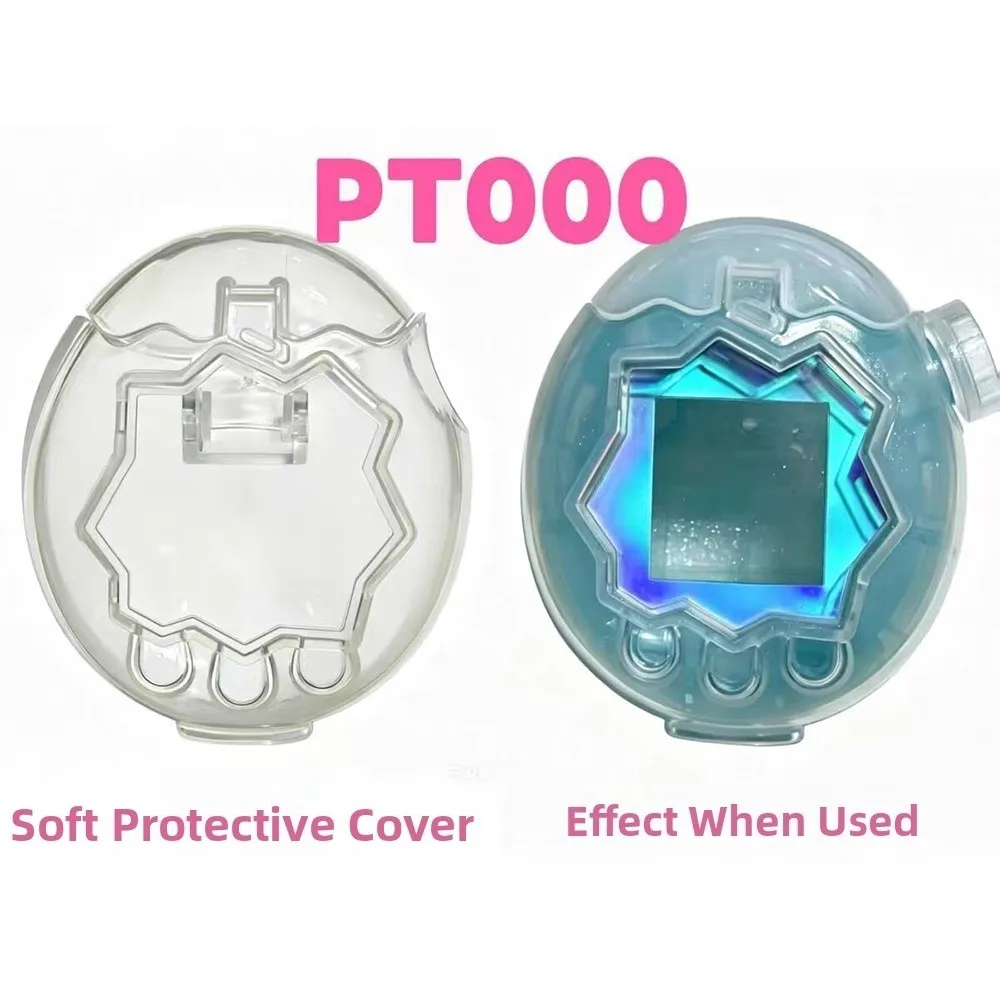 Soft TPU Protective Cover Color Changing Effect with Soft Panel Cover Decorative Cover Precise Cutouts for Tamagotchi Paradise